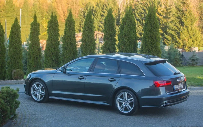 Audi A6 cena 99799 przebieg: 130000, rok produkcji 2017 z Szczytna małe 596